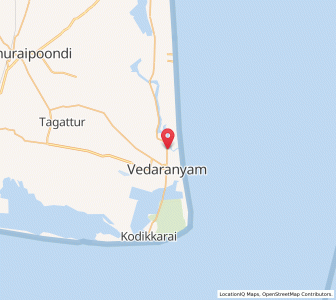 Map of Topputturai, Tamil Nadu