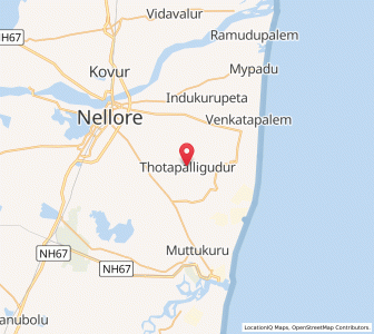 Map of Totapalleguduru, Andhra Pradesh