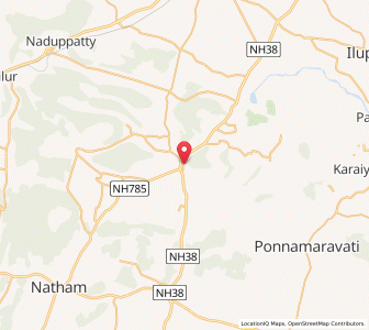 Map of Tovarankurichchi, Tamil Nadu