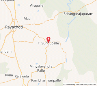 Map of Tsundupalle, Andhra Pradesh