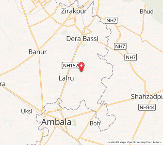Map of Tuhfapur, Punjab