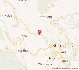 Map of Tul, Himachal Pradesh