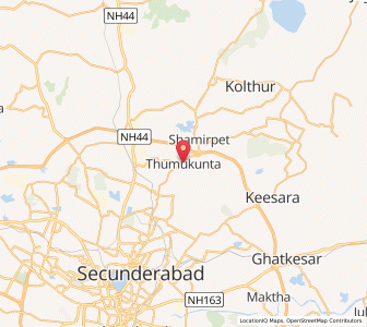 Map of Tumkunta, Andhra Pradesh