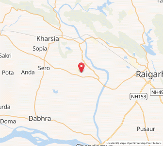 Map of Tundri, Chhattisgarh