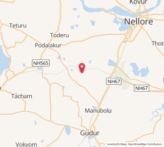 Map of Tunkapalem, Andhra Pradesh