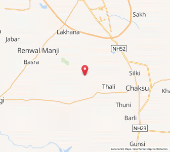 Map of Tuntoli, Rajasthan