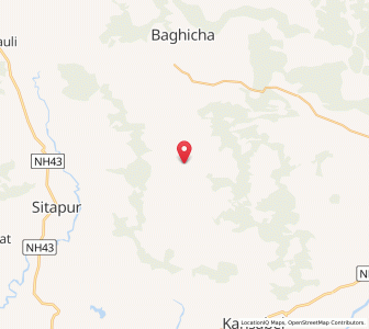 Map of Turad, Chhattisgarh