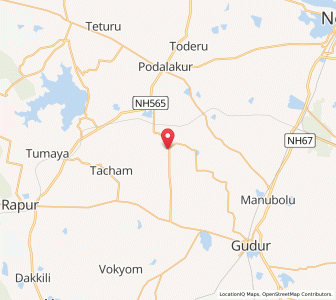 Map of Turimerla, Andhra Pradesh