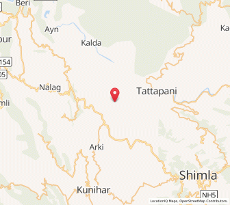 Map of Tyamia, Himachal Pradesh