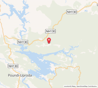 Map of Uchlenga, Chhattisgarh