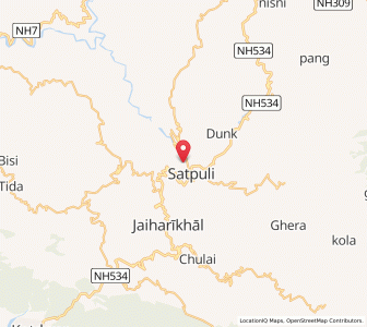 Map of Udal Walla, Uttarakhand
