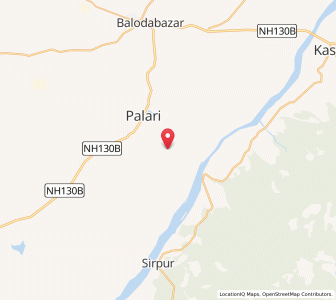 Map of Udan, Chhattisgarh