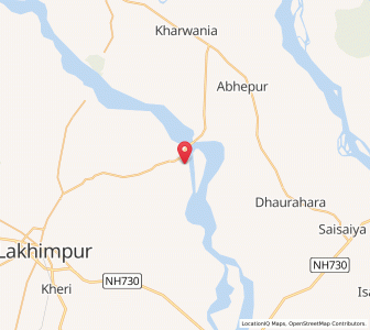 Map of Udara, Uttar Pradesh