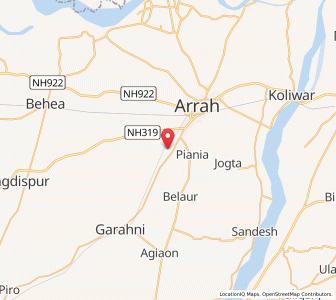Map of Udawantnagar, Bihar