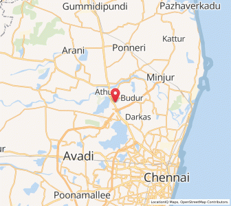Map of Uembilivaram, Tamil Nadu