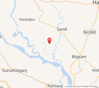 Map of Ugra Purwa, Uttar Pradesh