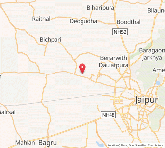 Map of Uguni Dhani, Rajasthan