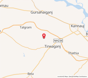 Map of Uhidapur, Uttar Pradesh