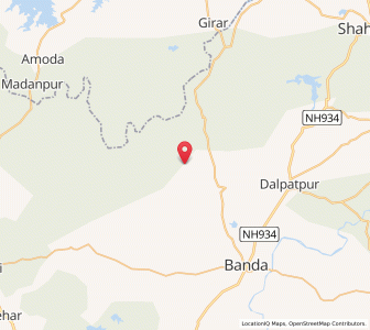 Map of Ujnethi, Madhya Pradesh