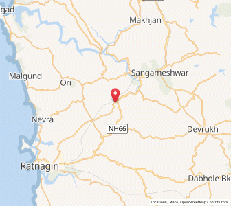 Map of Ukshi, Maharashtra