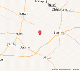 Map of Umarhar, Uttar Pradesh