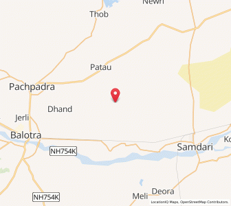 Map of Umarlai, Rajasthan