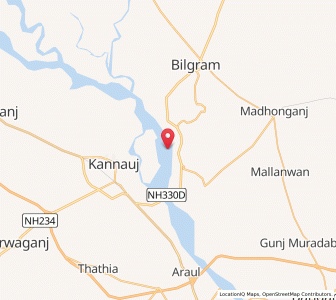 Map of Umedpur, Uttar Pradesh