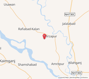 Map of Umrapur, Uttar Pradesh