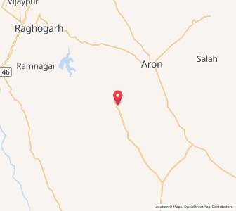 Map of Unarsi, Madhya Pradesh