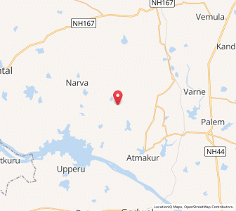 Map of Undial, Andhra Pradesh