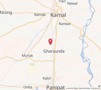 Map of Upli, Haryana