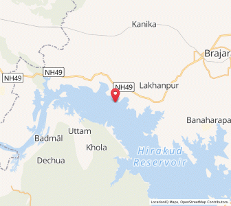 Map of Urda, Chhattisgarh