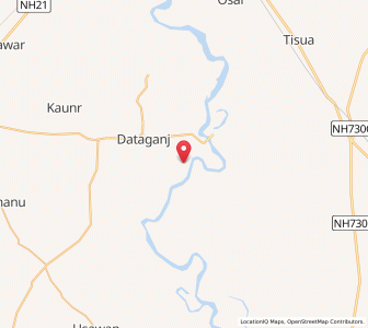 Map of Urena, Uttar Pradesh
