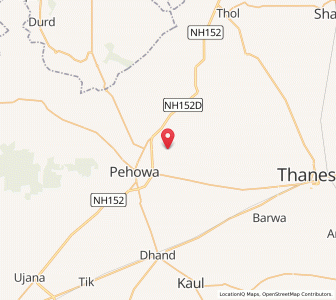 Map of Urnai, Haryana