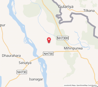 Map of Urra, Uttar Pradesh