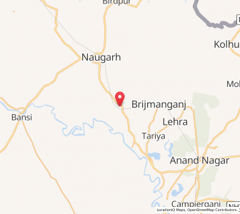 Map of Uska, Uttar Pradesh