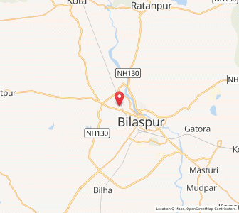 Map of Uslapur, Chhattisgarh