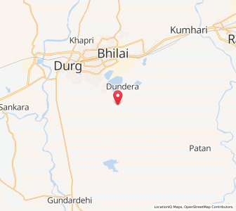 Map of Utai, Chhattisgarh