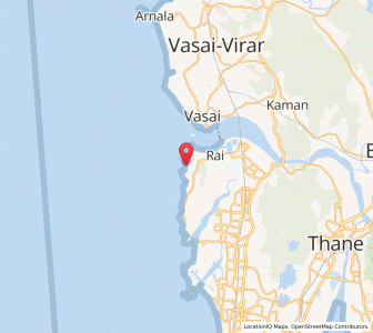 Map of Utan, Maharashtra