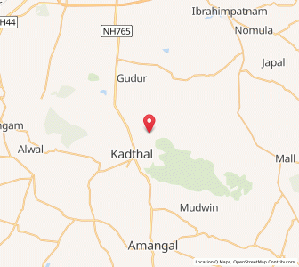 Map of Utlapalli, Andhra Pradesh