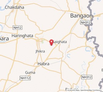 Map of Uttar Jaytara, West Bengal