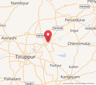 Map of Uttukkuli, Tamil Nadu