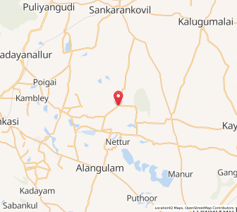 Map of Uttumalai, Tamil Nadu