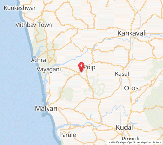 Map of Vadachapat, Maharashtra