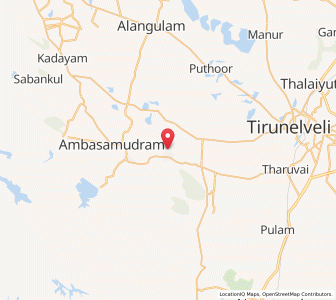 Map of Vadakku Viravanallur, Tamil Nadu