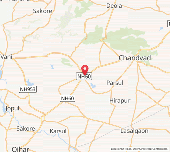 Map of Vadalibhui, Maharashtra