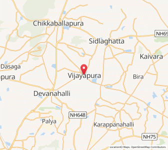 Map of Vadigenhalli, Karnataka