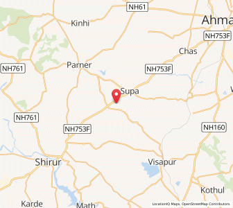 Map of Vaghunde Budrukh, Maharashtra