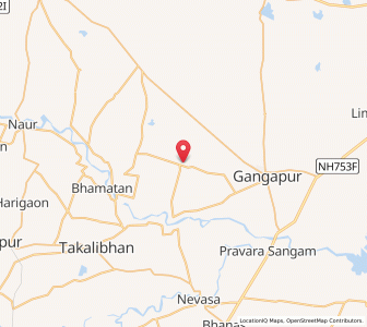 Map of Vaigaon, Maharashtra