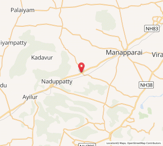Map of Vairampatti, Tamil Nadu